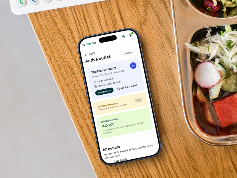 Eazle app design — Heineken Crate