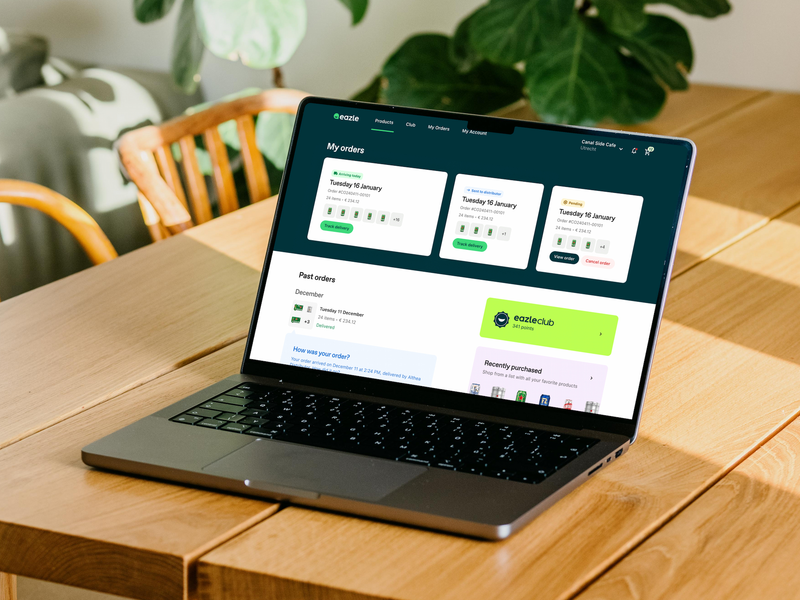 Eazle app screens — Heineken Crate